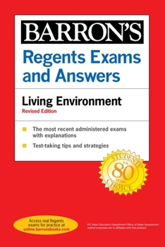 Paperback Regents Exams and Answers: Living Environment Revised Edition Book