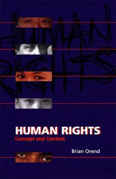 Paperback Human Rights: Concept and Context Book