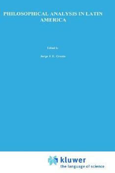 Hardcover Philosophical Analysis in Latin America Book