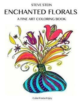 Paperback Enchanted Florals Book