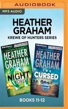 MP3 CD Heather Graham Krewe of Hunters Series: Books 11-12: The Night Is Forever & the Cursed Book