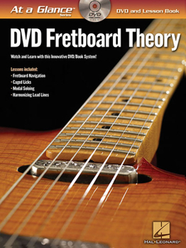 Paperback Fretboard Theory - At a Glance [With DVD] Book