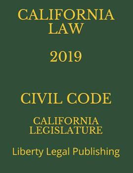 Paperback California Law 2019 Civil Code: Liberty Legal Publishing Book