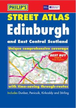 Paperback Ordnance Survey Edinburgh and East Central Scotland Street Atlas Pocket Edition Book