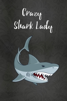 Paperback Thick Notebook: Lined Journal (120 Pages) - Shark stuff, novelty gifts Book