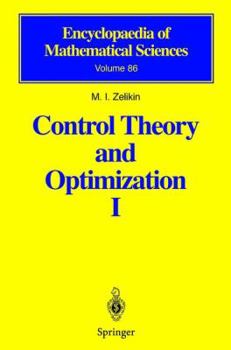 Paperback Control Theory and Optimization I: Homogeneous Spaces and the Riccati Equation in the Calculus of Variations Book