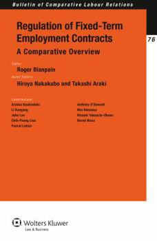 Paperback Regulation of Fixed-Term Employment Contracts: A Comparative Overview Book