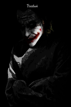 The Jocker Design 10  Notebook Comics For Jocker Fans and Lovers: Lined Notebook / Journal Gift, 120 Pages, 6x9, Soft Cover, Matte Finish