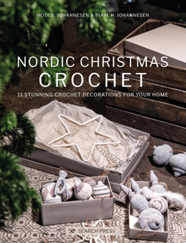 Paperback Nordic Christmas Crochet Book