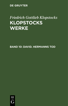 Hardcover David. Hermanns Tod [German] Book