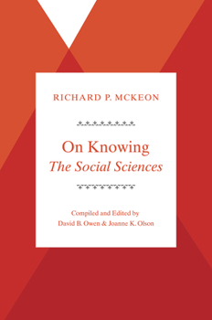 Paperback On Knowing--The Social Sciences Book