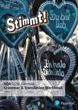 Paperback Stimmt! Aqa GCSE German Grammar and Translation Workbook Book