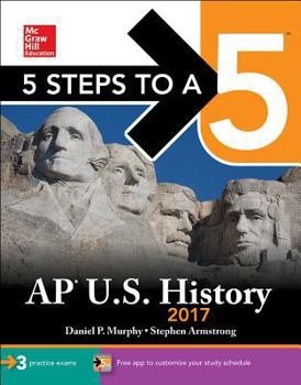Paperback 5 Steps to a 5 AP U.S. History 2017 Book