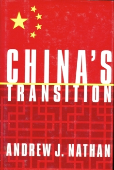 Paperback China's Transition Book
