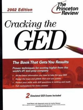 Paperback Cracking the GED, 2002 Edition Book