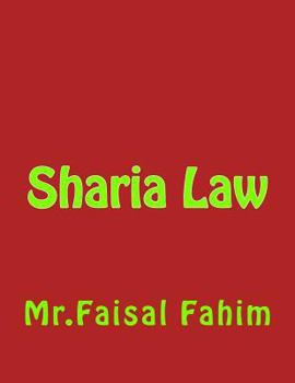 Paperback Sharia Law Book