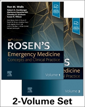 Hardcover Rosen's Emergency Medicine: Concepts and Clinical Practice: 2-Volume Set Book