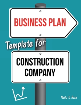 Paperback Business Plan Template For Construction Company Book