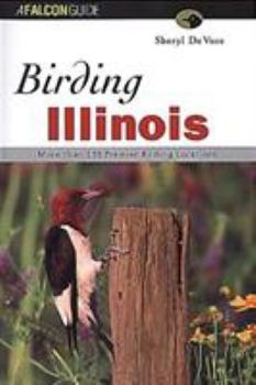 Paperback Birding Illinois Book