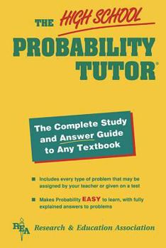 Paperback High School Probability Tutor (High School Tutors Study Guides) Book