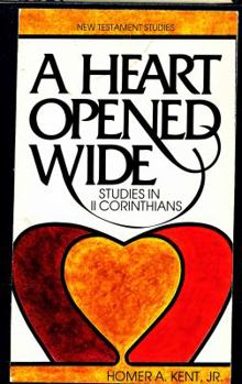 Paperback Heart Opened Wide: Studies in II Corinthians Book