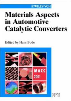 Hardcover Materials Aspects in Automotive Catalytic Converters Book