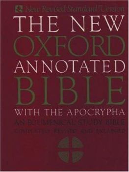 Hardcover New Oxford Annotated Bible W/Apocrypha: An Ecumenical Study Bible Book