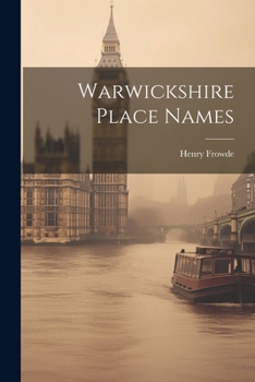 Paperback Warwickshire Place Names Book