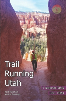 Paperback Trail Running Utah Book