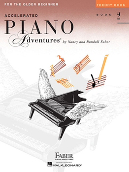 Paperback Accelerated Piano Adventures for the Older Beginner - Theory Book 2 Book