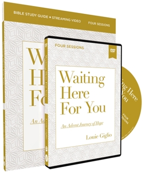 Paperback Waiting Here for You Study Guide with DVD: An Advent Journey of Hope Book