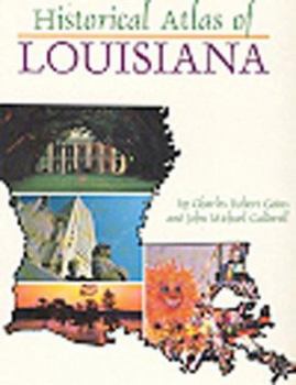 Paperback Historical Atlas of Louisiana Book