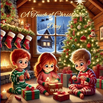 Paperback A Touch of Christmas Day [Large Print] Book
