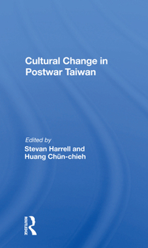 Paperback Cultural Change in Postwar Taiwan Book