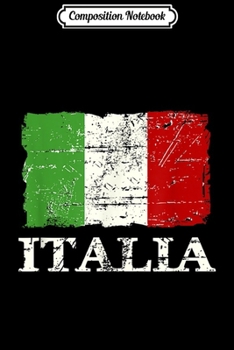 Composition Notebook: Italian Since 1928 90th Birthday Gift Flag  Journal/Notebook Blank Lined Ruled 6x9 100 Pages