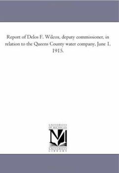 Report of Delos F. Wilcox, deputy commissioner, in relation to the Queens County water company, June 1, 1915.