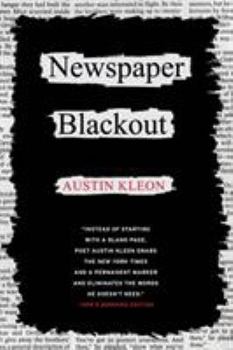 Paperback Newspaper Blackout Book
