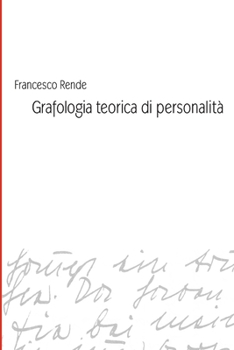 Paperback Grafologia teorica di personalità [Italian] Book