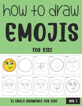 Paperback How to Draw Emojis for Kids Book