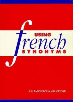 Paperback Using French Synonyms Book