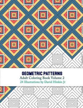 Paperback Geometric Patterns - Adult Coloring Book Volume 2 Book