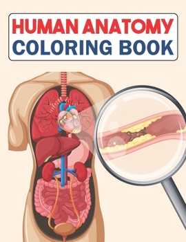 Paperback Human Anatomy Coloring Book