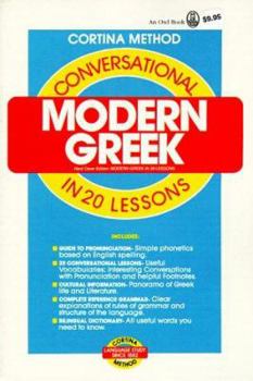 Paperback Conversational Modern Greek in 20 Lessons Book