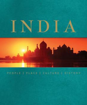 Hardcover India: People, Place, Culture, History Book