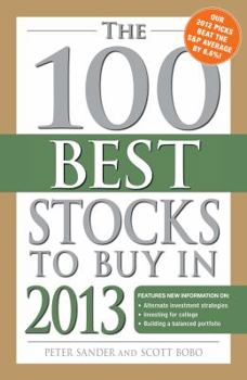 Paperback The 100 Best Stocks to Buy in 2013 Book