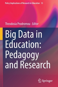 Paperback Big Data in Education: Pedagogy and Research Book