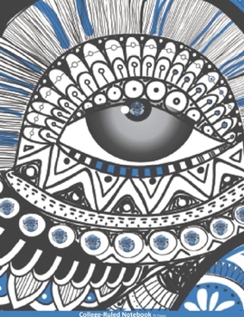 College-Ruled Notebook 95 Pages: Monkey Face