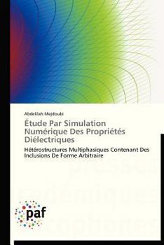 Paperback Étude Par Simulation Numérique Des Propriétés Diélectriques [French] Book