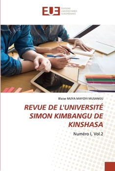 Paperback Revue de l'Université Simon Kimbangu de Kinshasa [French] Book