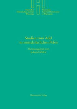 Hardcover Studien Zum Adel Im Mittelalterlichen Polen [German] Book